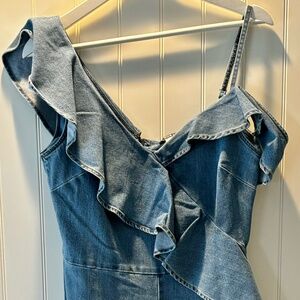 NWOT Venus Denim Jumpsuit Size 6